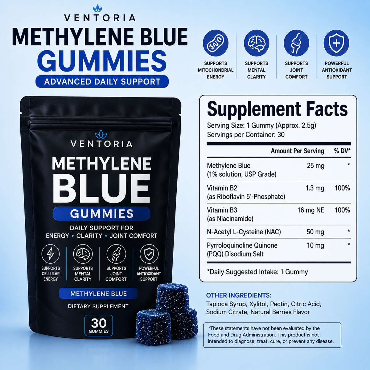 Methylene Blue Gummies